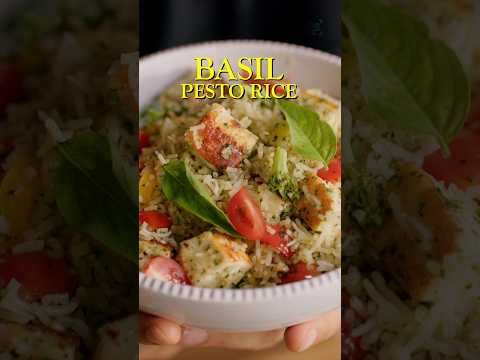 THE SECRET to Making PERFECT PESTO! Paneer Pesto Rice | Chef Sanjyot Keer