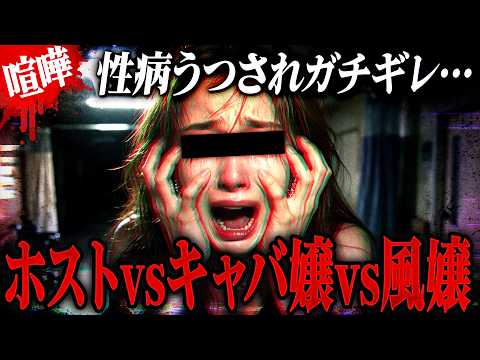 【修羅場】「お前から性病うつされたんだけど?」キャバ嬢がホストにブチギレ…エースも降臨し大喧嘩 #コレコレ切り抜き