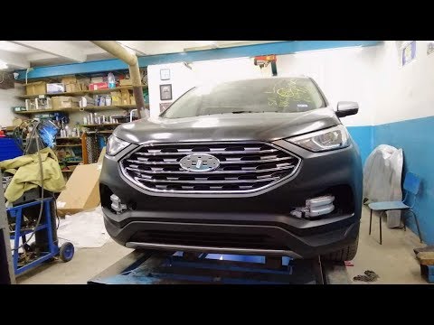 Ford Edge.   ОООчень нервная наборка морды. ФИНИШ!!!!!!!!