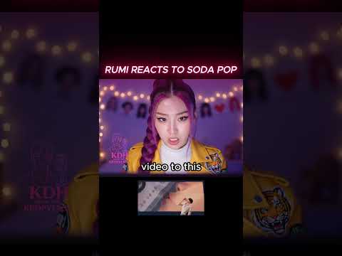 Rumi chose fizz 🥤 not fear 💀 (jinu gets a pass tho) #kpopdemonhunters#kdh #rumi #rujinu #jinu #asmr