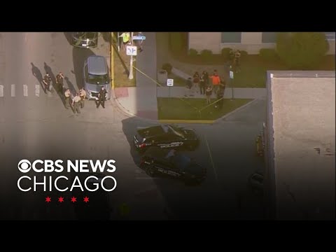 YouTube video thumbnail: Shooting Investigation Underway at Lincoln Middle School in Berwyn, Illinois