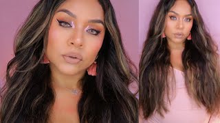 MAQUILLAJE PARA VESTIDO ROSA