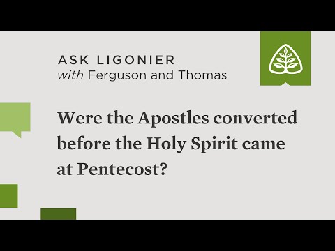 Were the Apostles converted before the Holy Spirit came at Pentecost?