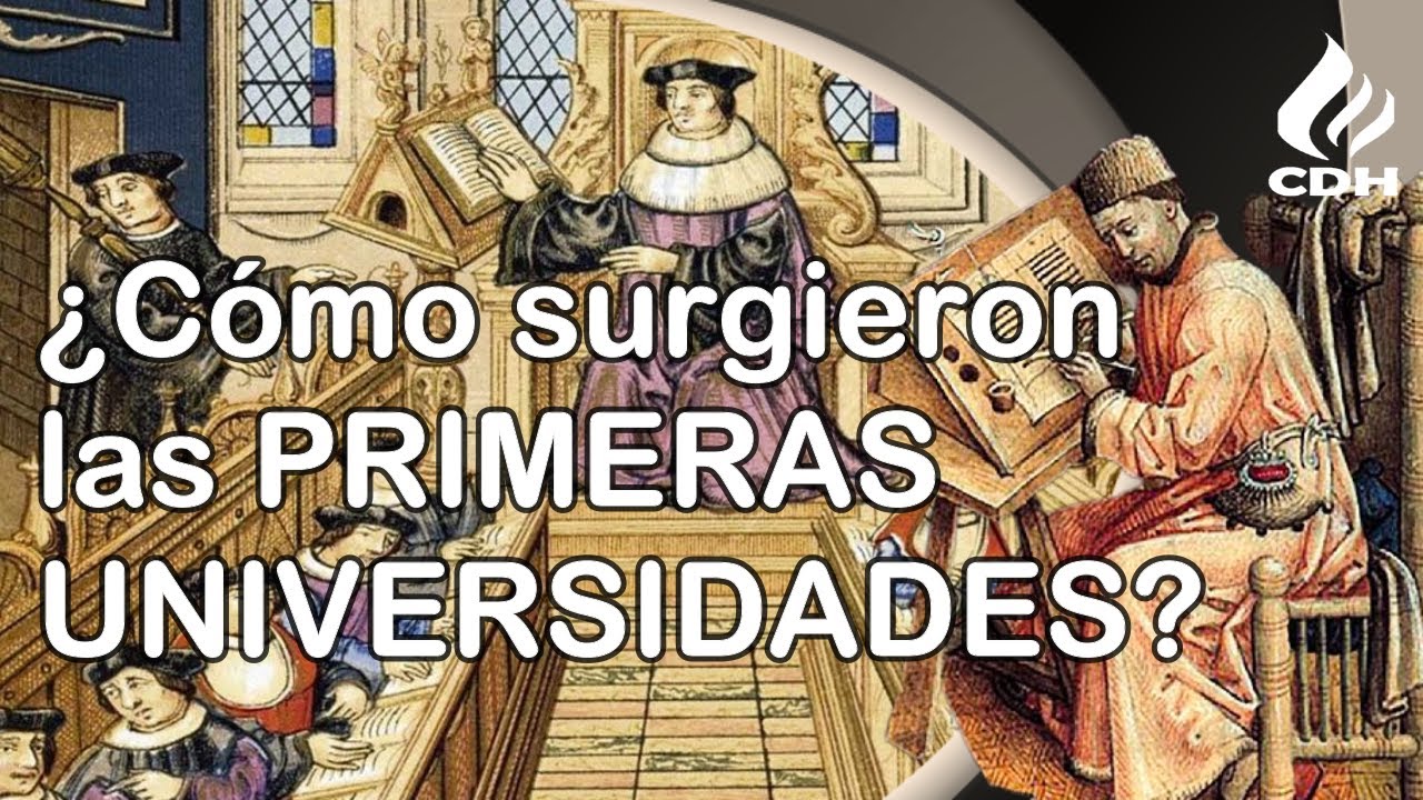 El origen medieval de las universidades-Organización, estudios y vida de los estudiantes