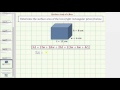 Surface Area of Rectangular Prisms