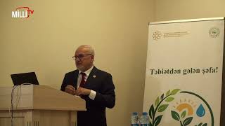 Tibbi biologiya və Ekolgiya departamentinin direktoru akademik Yaşar İbadov