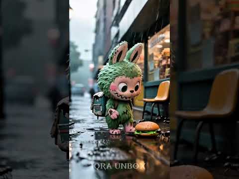 poor Labubu begged for burger 😞💔😭 #labubu #labubuviral #trending #mosttrending #sad