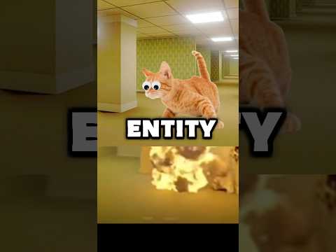 👁️🔑💀DONT GO NEAR THIS ENTITY!( cat entity)-Found Footage #shorts#backrooms