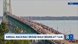 YouTube video thumbnail: Bridge Walks Happening on Labor Day