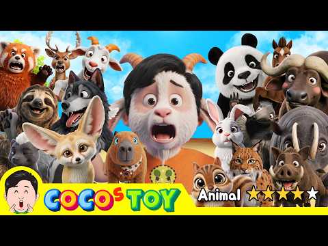 An adventure with the AI ​​robot Capybara – You decide who wins!⭐ㅣanimals quiz for kids ㅣCoCosToy