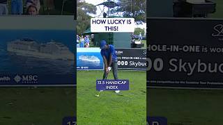 The LUCKIEST shot this year 🤯