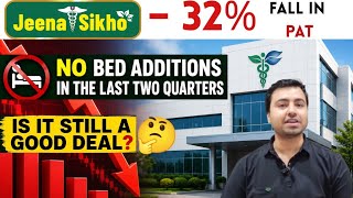 Jeena Sikho PAT Falls 32%| No Bed Additions| Temporary Setback or Broken Growth Story?
