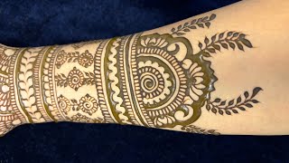Full hand Bridal mehndi design ll latest bridal mehndi design ll