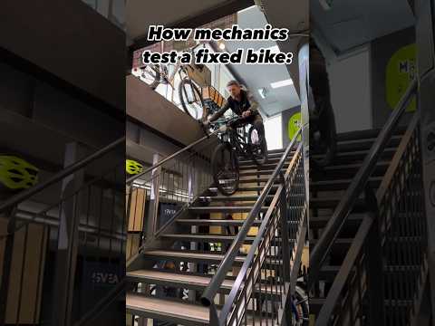 #Repost @birksport ——"Yes... yes, we tested the bike!👍"#mechanic #bike #thekingmtb #mtb