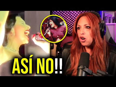 ANGELA AGUILAR ARRUINA FINAL de CANCIÓN Y ES CRITICADA POR ESTO!! | Vocal Coach Reaction & analysis