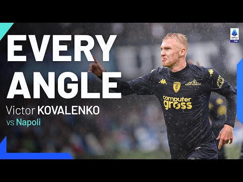 Kovalenko scores a wondergoal at the Diego Maradona | Every Angle | Napoli-Empoli | Serie A 2023/24