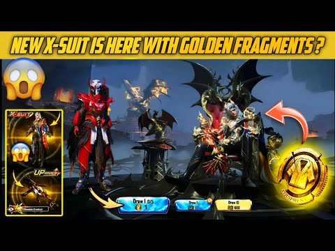 Dravion X-Suit Is Here | New X-Suit With Golden Fragment ? 3.9 Update X-Suit All Rewards Leaks
