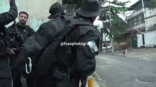 Operação conjunta entre a PCERJ E PMERJ nas comunidades do Alemão e Penha.