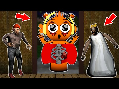 Scary Oren vs Granny vs Baldi vs Grandpa - funny horror animation (p.196)