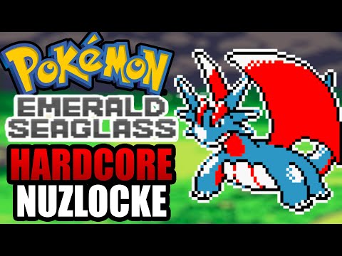 Pokémon Emerald Seaglass Hardcore Nuzlocke - Beautiful Gen III Romhack!