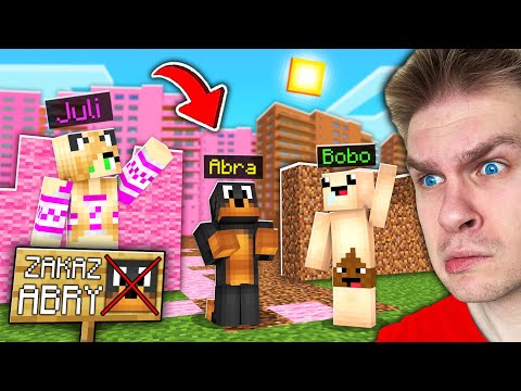 BOBO z JULI ZAŁOŻYLI *NOWE* MIASTO (w UKRYCIU) PRZEDE MNĄ… 😱 w Minecraft!