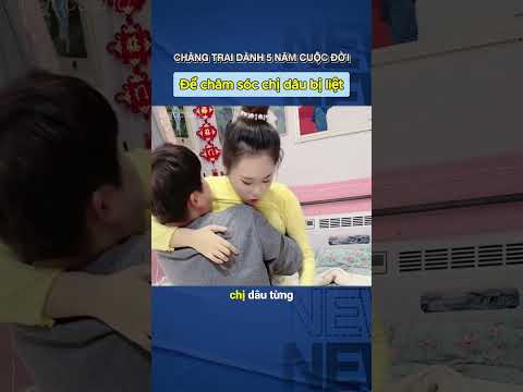 Chàng trai dùng 5 năm cuộc đời để chăm sóc chị dâu bị liệt #shorts #viectute #tainan