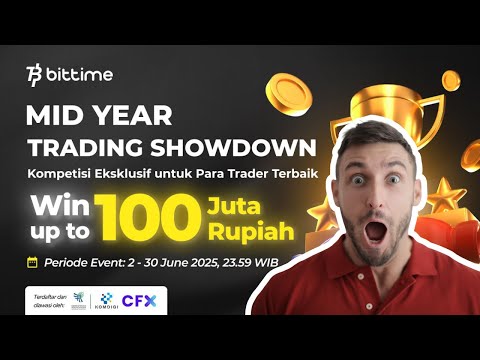 Hadiah 100 JUTA RUPIAH dari Crypto Exchange Bittime !!