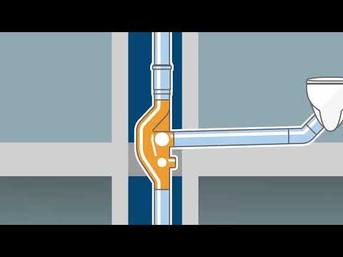 Geberit SuperTube - tilaa säästävä järjestelmä viemäröintiin