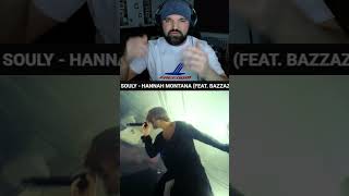 SOULY - HANNAH MONTANA / inz1g Reaktion 🔥 / inz1g Reaction #shorts #rap #twitch #deutschrap