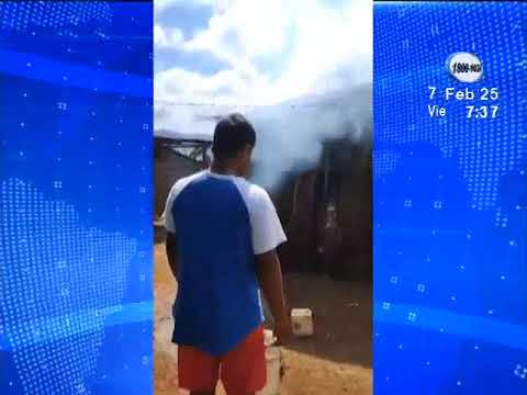 Incendio dejó cuantiosas pérdidas materiales en una vivienda en Jinotega