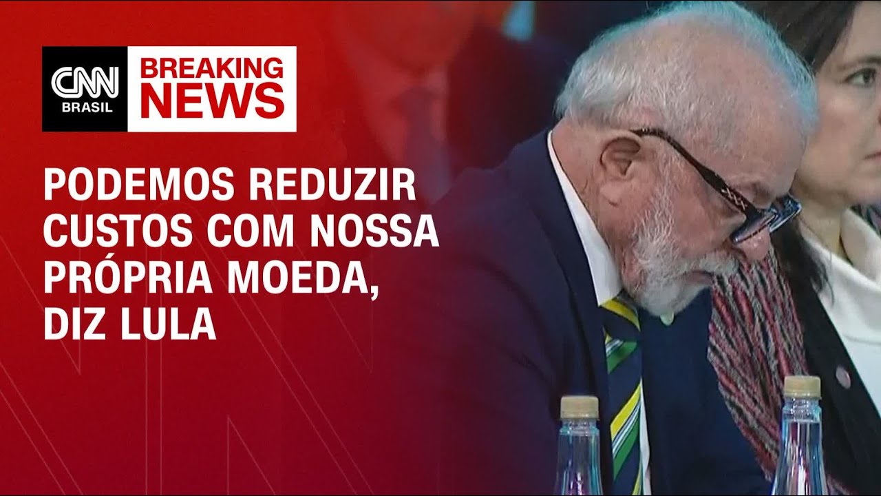 Cúpula do Mercosul Podemos reduzir custos com nossa própria moeda diz Lula | LIVE CNN