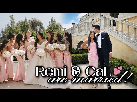 REMI & CAL ARE MARRIED!!! The Royal YouTube Wedding 💍