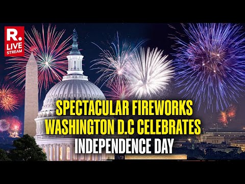 LIVE: Fireworks Dazzle Over Washington D.C. for Independence Day Celebration