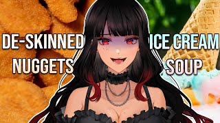 COMMITING FOOD CRIMES LIVE ON STREAM!: Watch me De-Skin my Chicken Nug