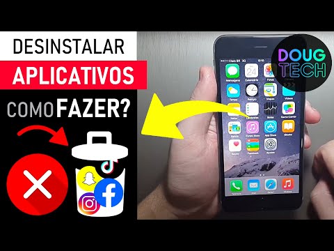 Como DESINSTALAR Aplicativos em iPhone Antigo