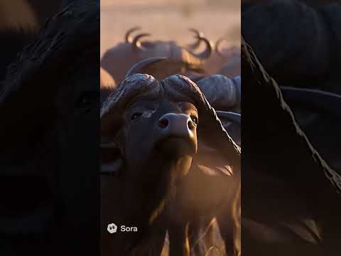 向狮群发起攻击