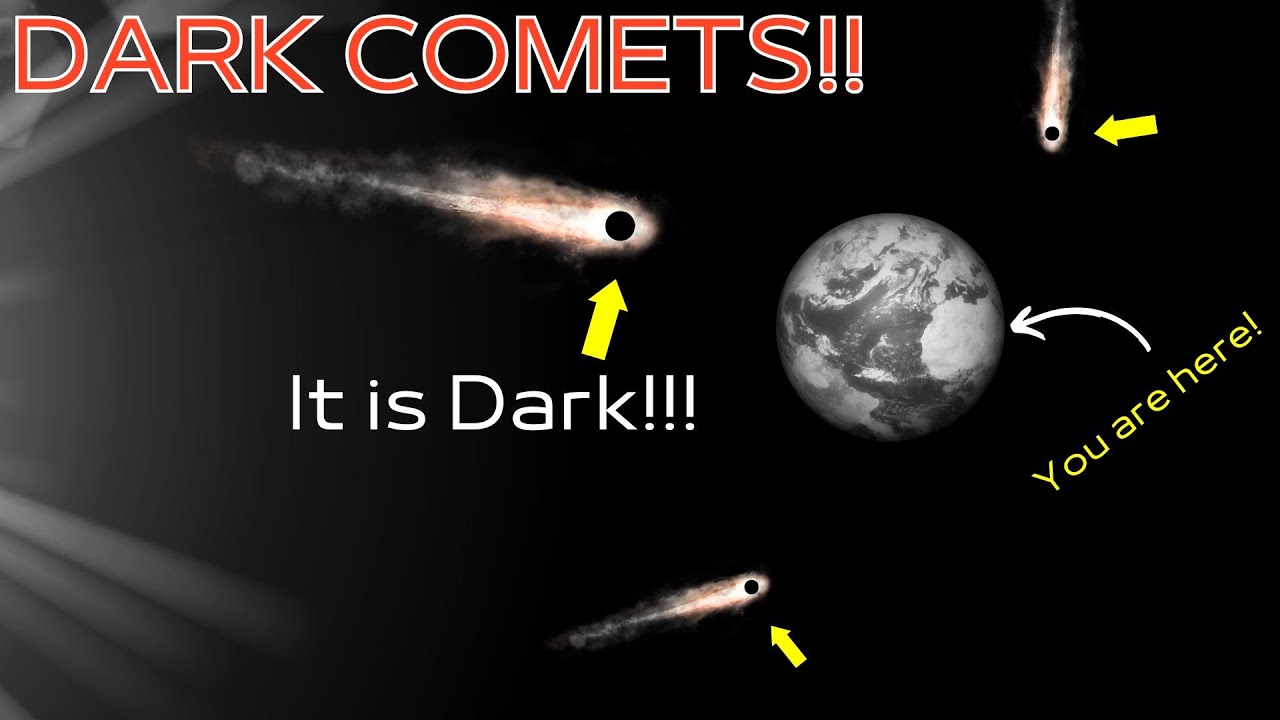 Are We In Danger? Astronomers Just Discovered 7 New Dark Comets