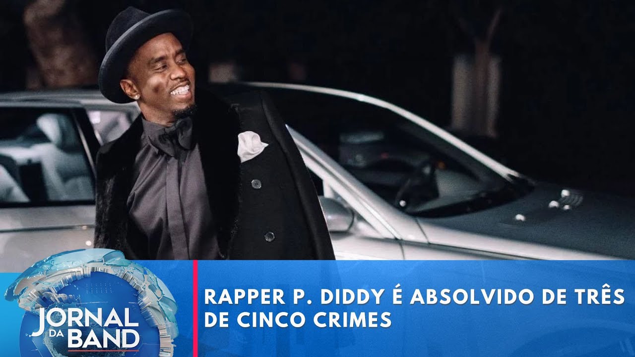 Rapper P. Diddy é absolvido de três de cinco crimes | Jornal da Band