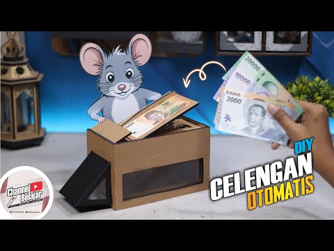 Celengan Pintar Otomatis Bisa Nabung Uang Sendiri🔥