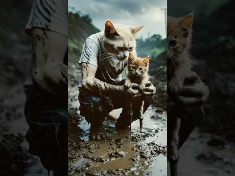 Poor cat have gold heart #poorcat #catstory #shortstory #truestory #reality