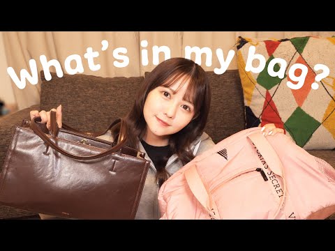 【全部嘘】現役モデル佐藤ノアのWhat's in my bag&一軍ポーチ【後半ゴミ箱】