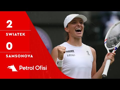 Iga Swiatek - Liudmila Samsonova | Çeyrek Final Maçı | Wimbledon 2025