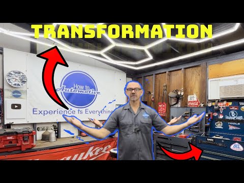 Crazy Home Garage Shop Transformation