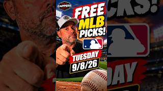 FREE MLB PICKS TODAY 🔥 Tuesday 9/8/26 #Shorts