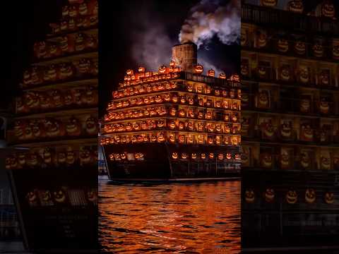 Halloween Magic Ship. Halloween Fantastic  Night. Magic You and I - Tender May #halloween #halloween