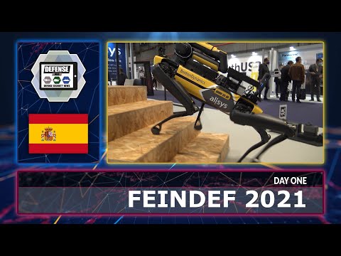 Spain Defense industry new innovations of military equipment FEINDEF 2021 defense exhibition