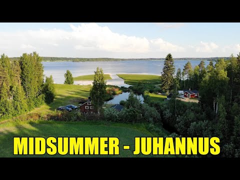 Finnish midsummer at the summer cabin