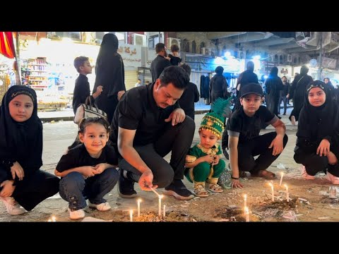 احياء ليلة الوحشه العاشر من محرم 😭فطومه وحسوني