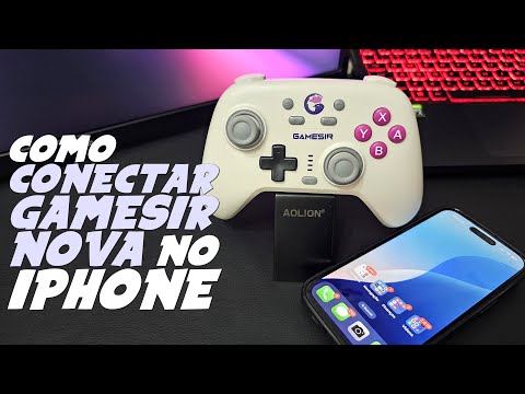 Como CONECTAR CONTROLE GAMESIR NOVA no IPHONE