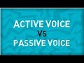Active and Passive Voice Concepts